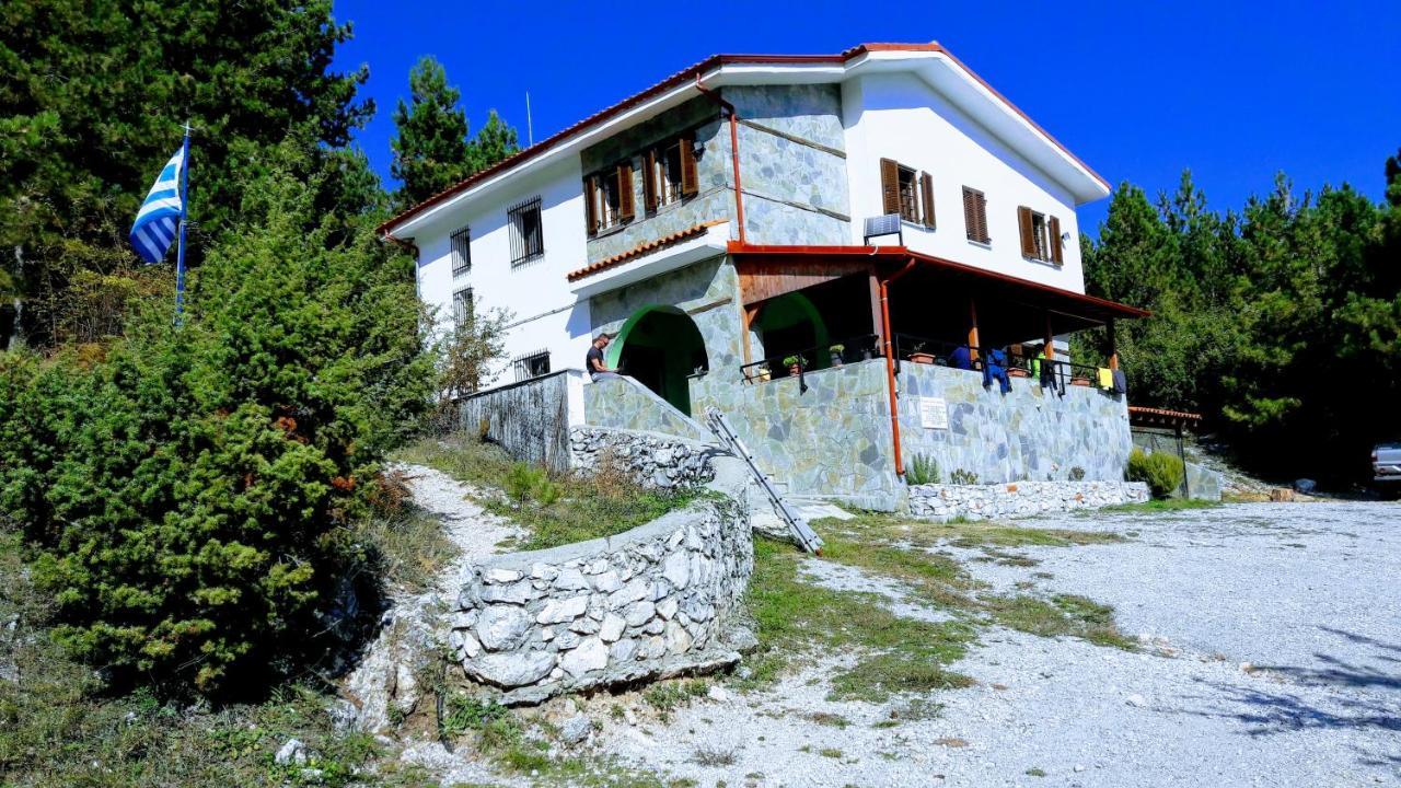 Koromilia refuge Villa Díon Eksteriør billede